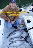Striper fishing guide service